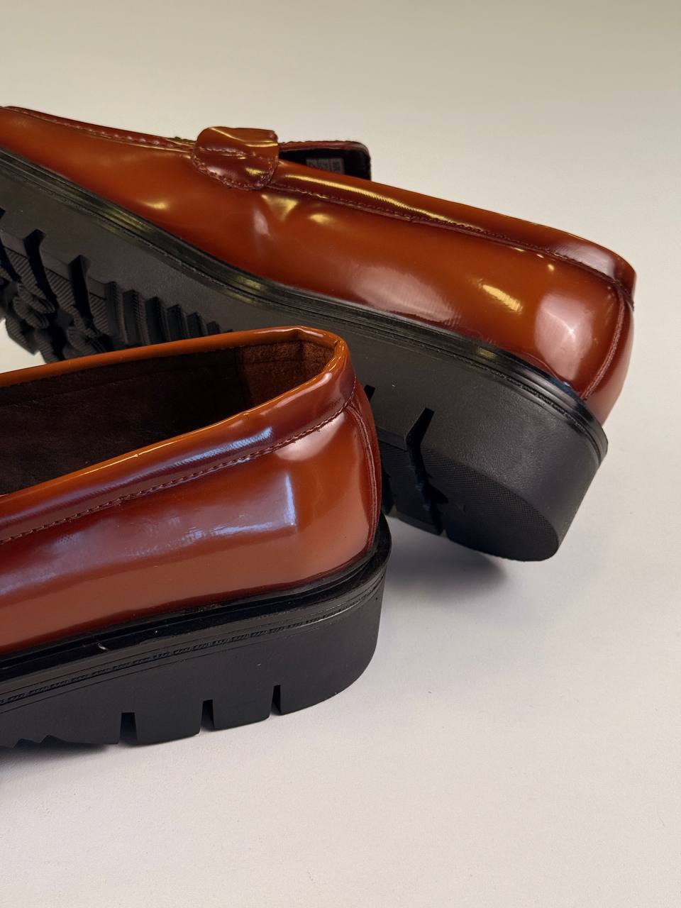 Leather Tuxedo Loafer