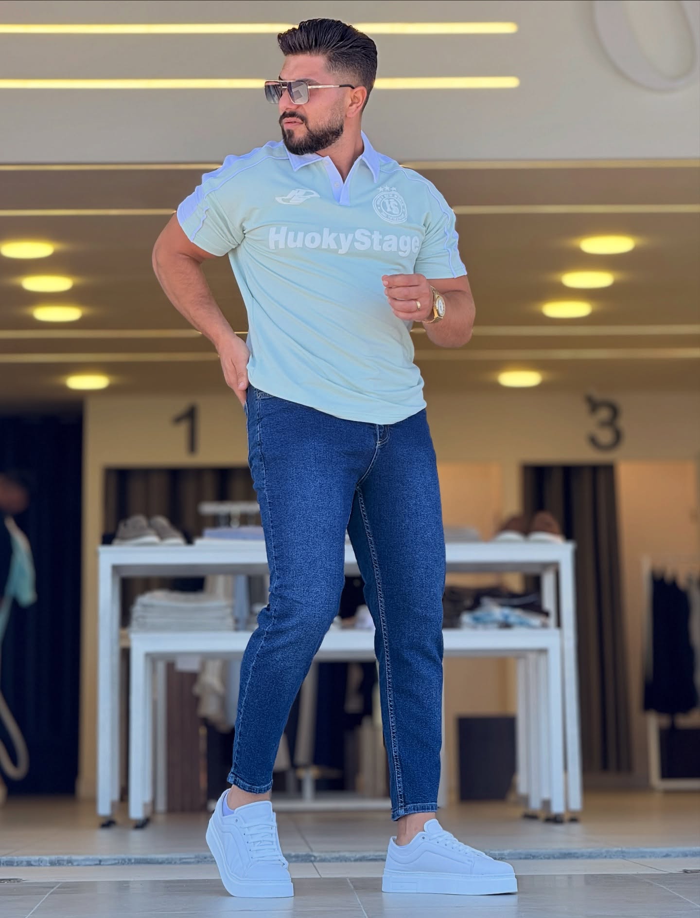 Light Blue Polo