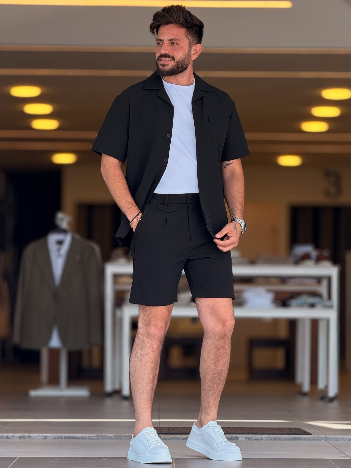 Black Parachute Set