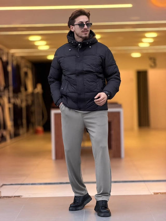 Black Puffer Jacket