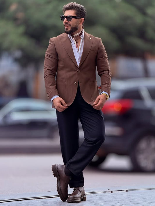 Brown Blazer