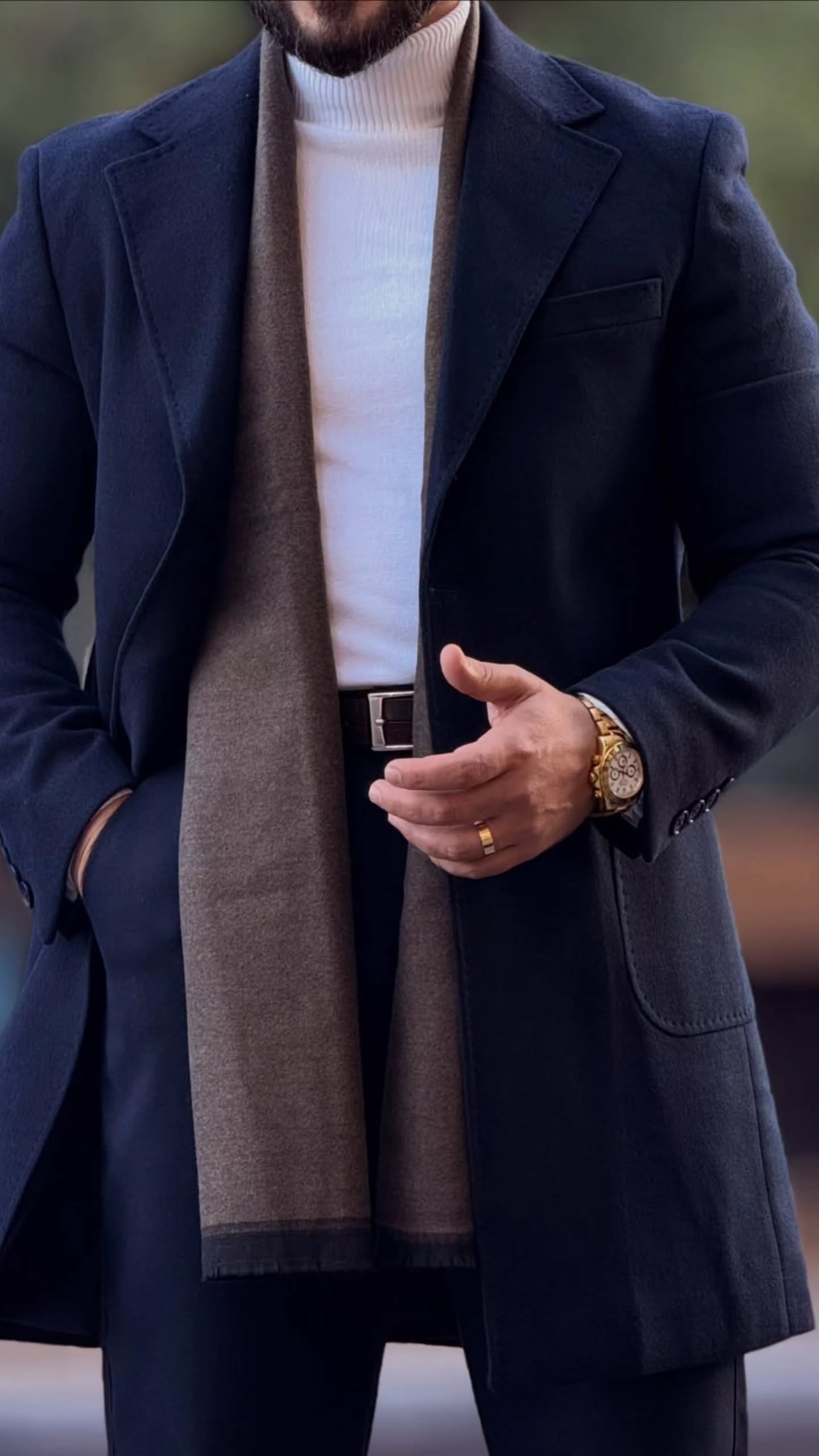 Navy Blue Coat