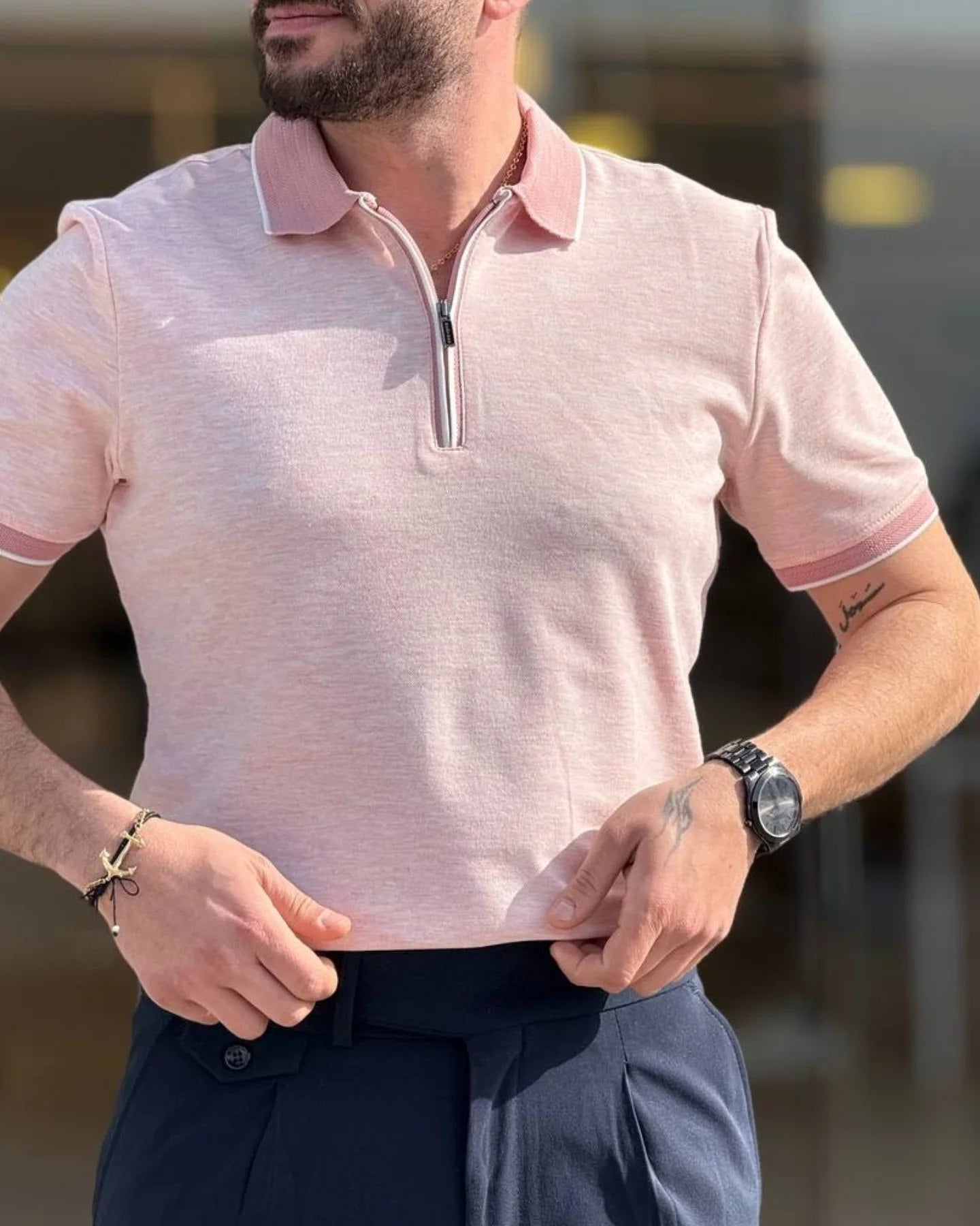 Pink Polo