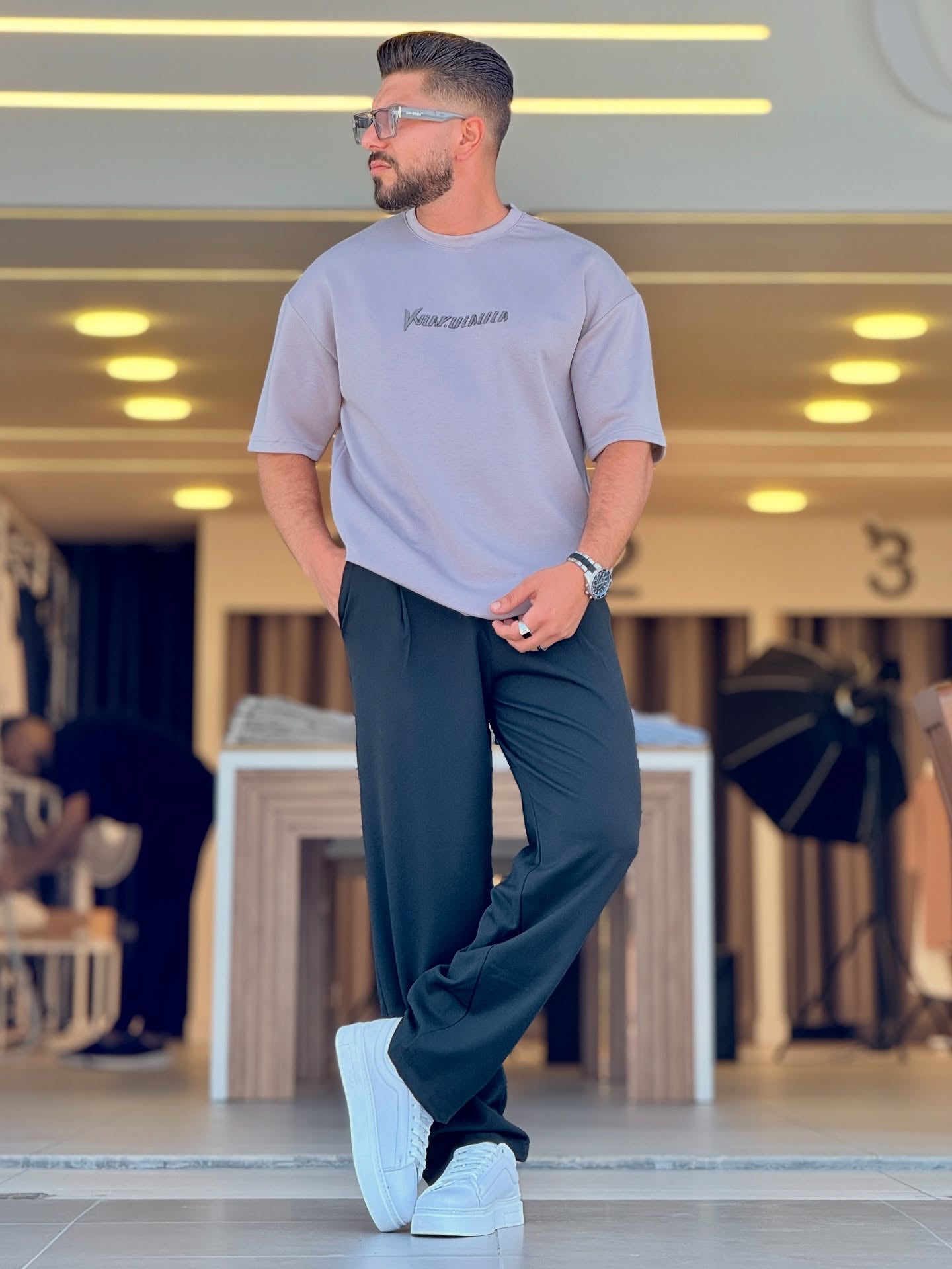 Black Casual Pants