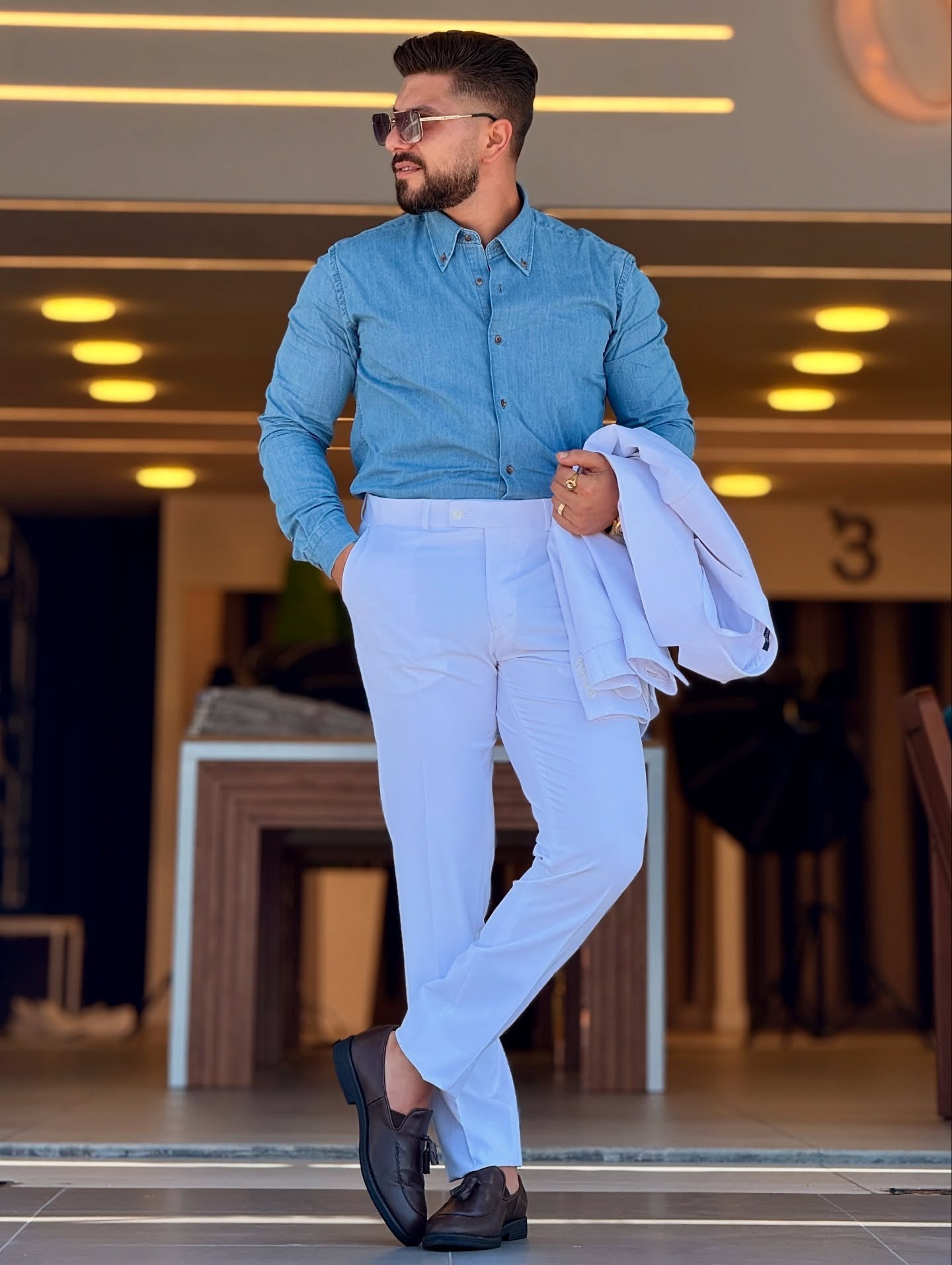 O,Zero White Suit
