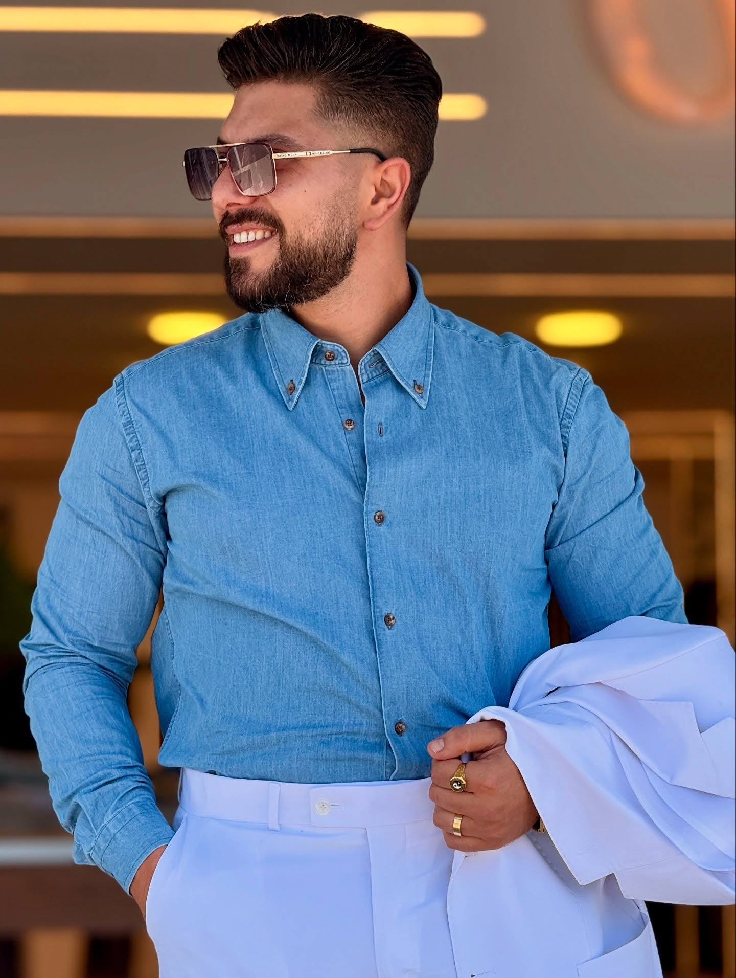 O,Zero White Suit