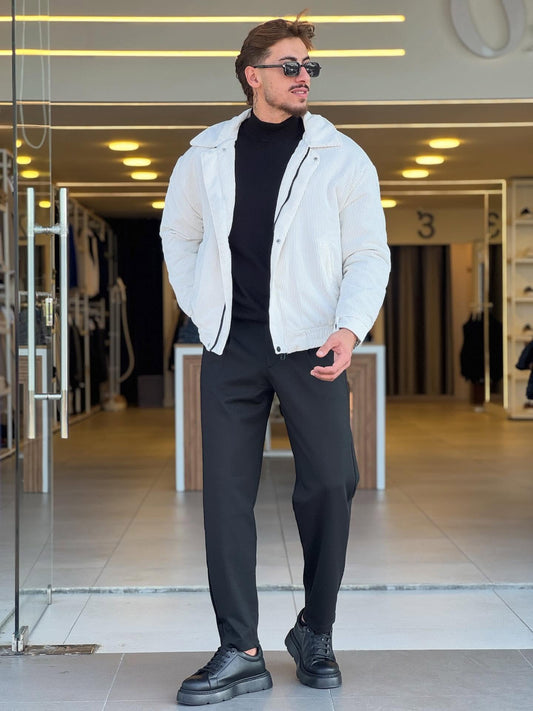White Velvet Jacket