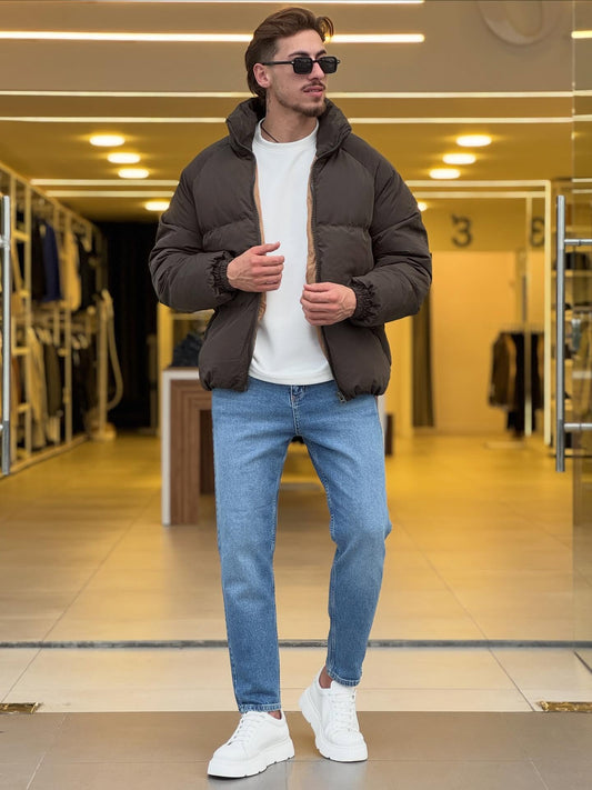 Brown Puffer Jacket
