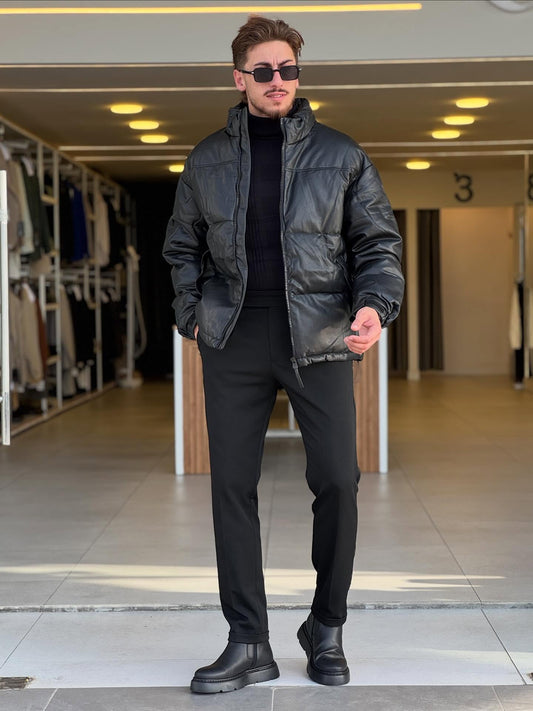 Black Puffer Jacket