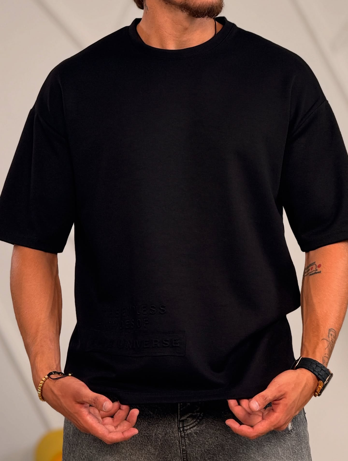 Black Oversize T-Shirt