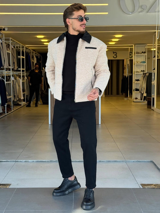 Beige Jacket