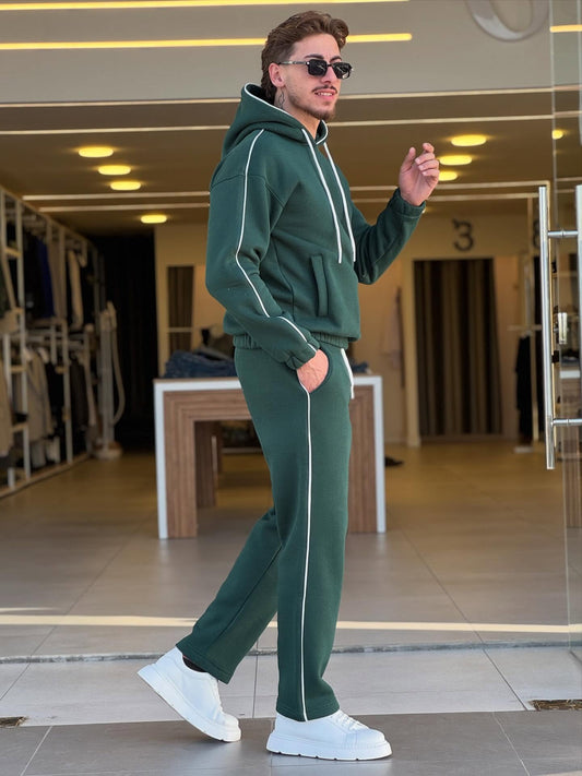 Jungle Green Hoodie Set