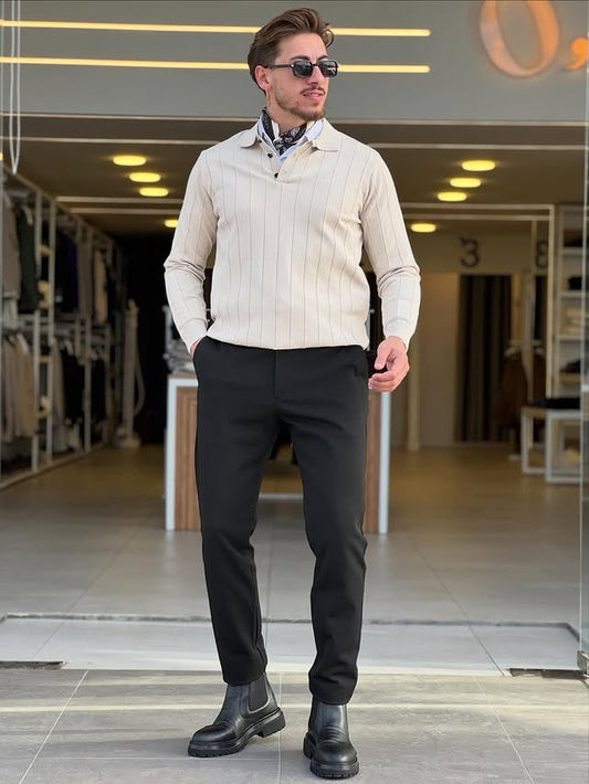 Beige Polo