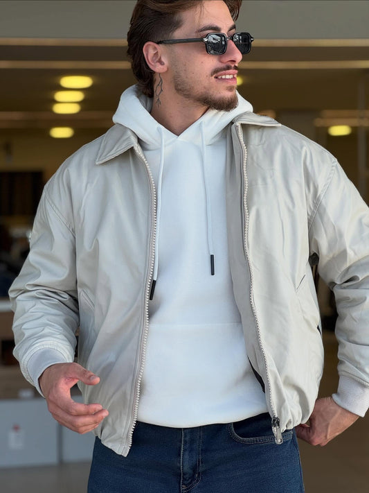 Beige Jacket