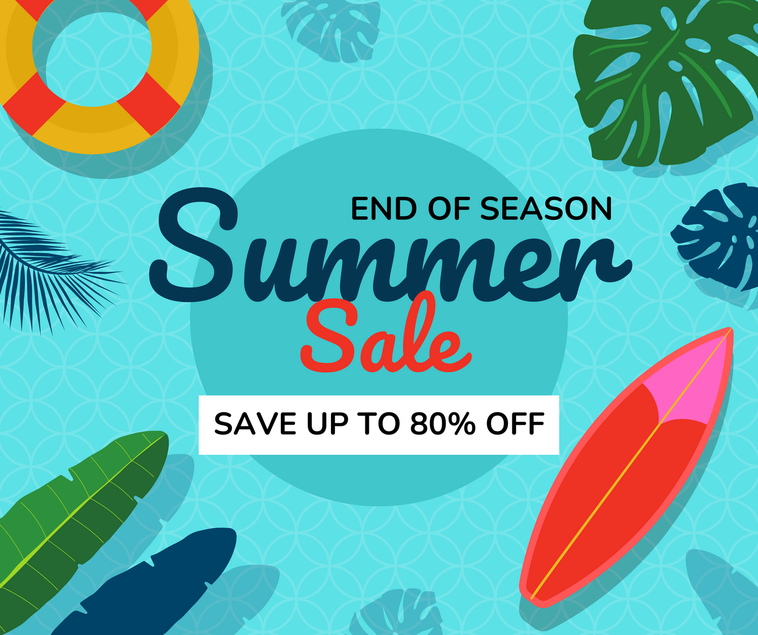 END OF SUMMER SALE