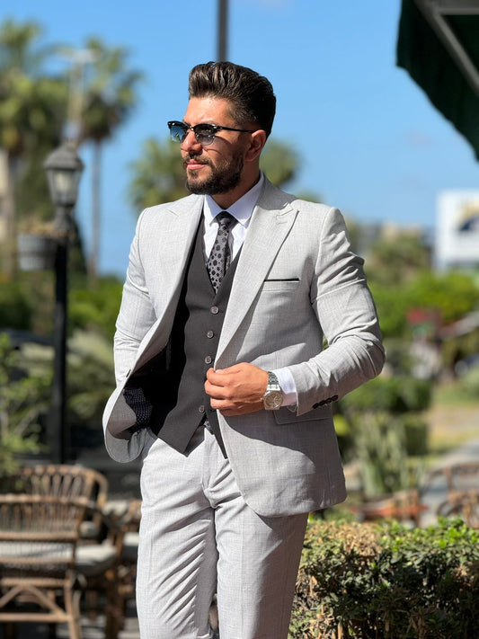 Grey Suit & Vest