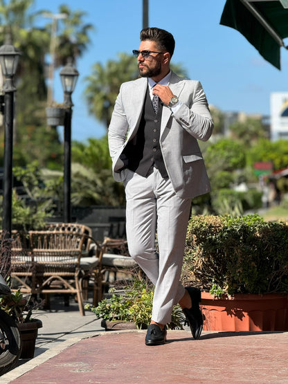 Grey Suit & Vest