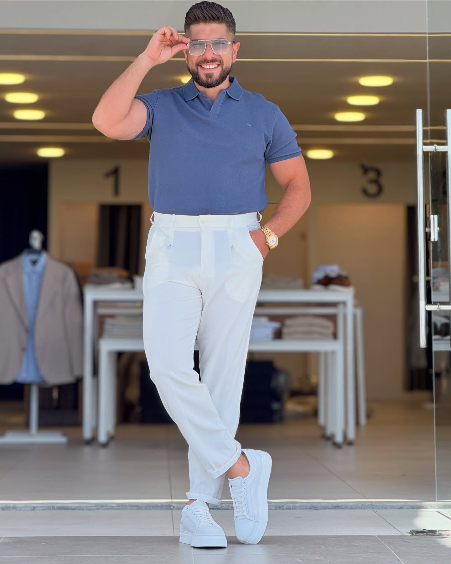Blue Polo