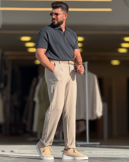 Dark Grey Polo