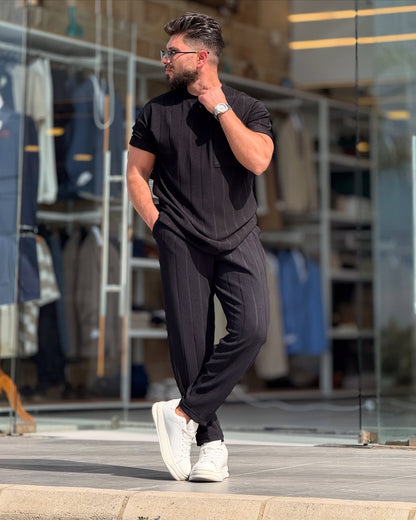 Black T-Shirt Set