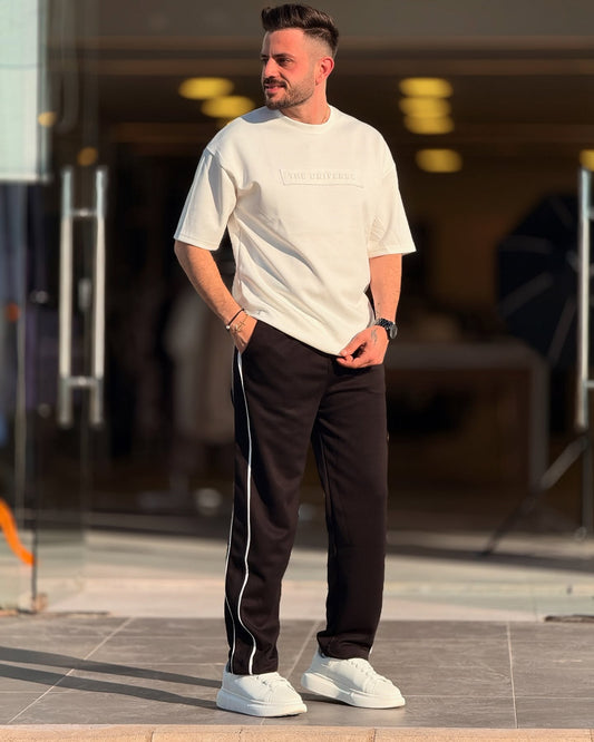 Cotton Pants In Black