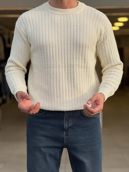 Knitted Wool Sweatshirt