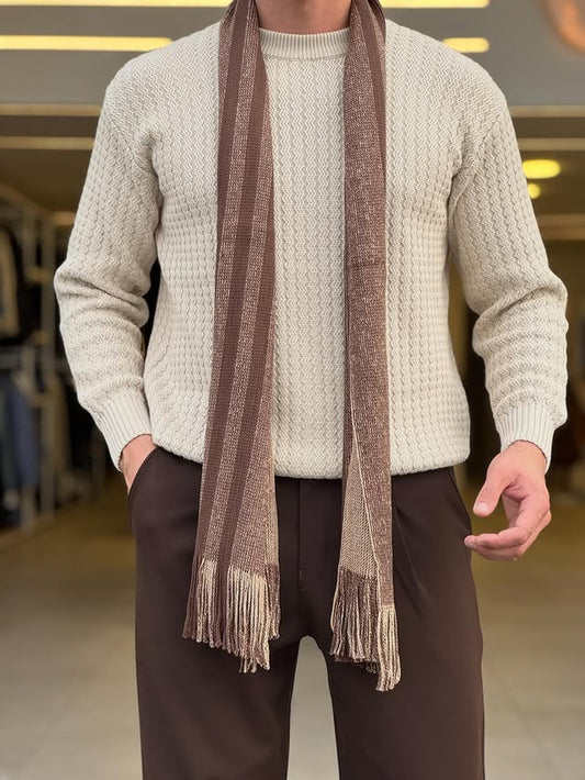 Knitted Wool Sweatshirt