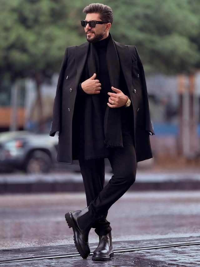 Black Dubetti Coat