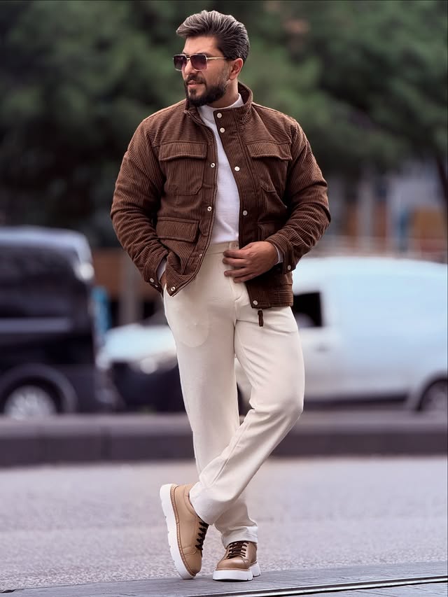 Brown Casual Jacket