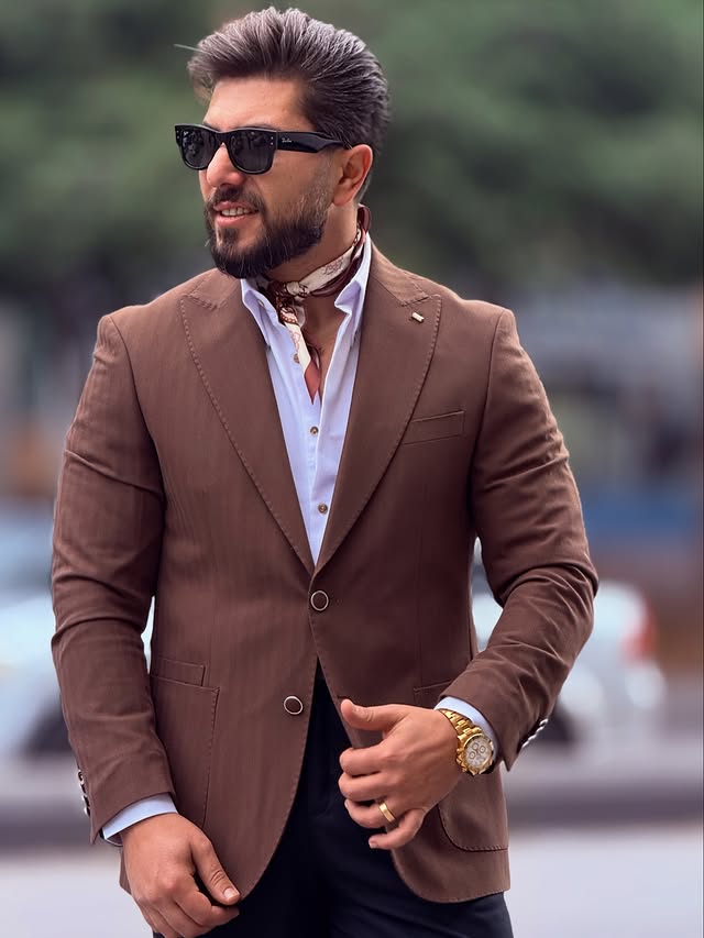 Brown Blazer