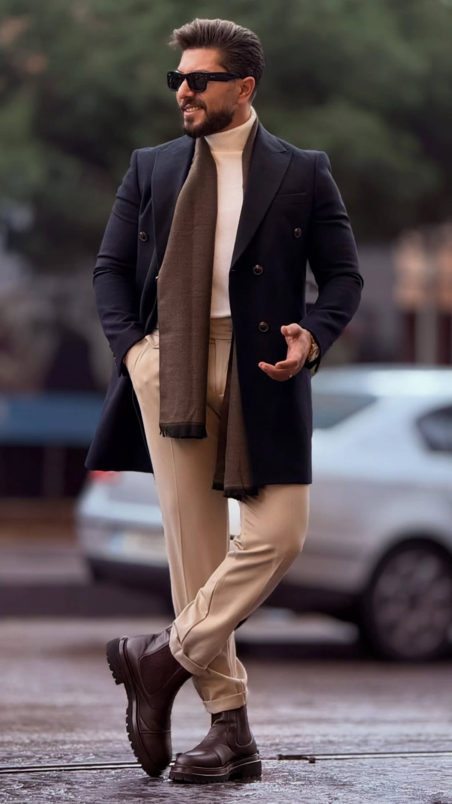 Navy Blue Coat
