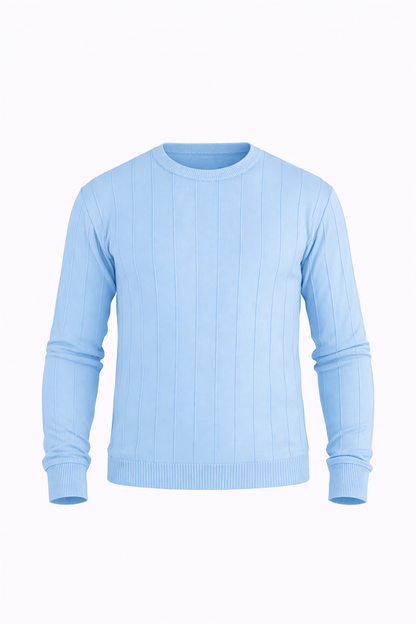 Baby Blue Casual Top