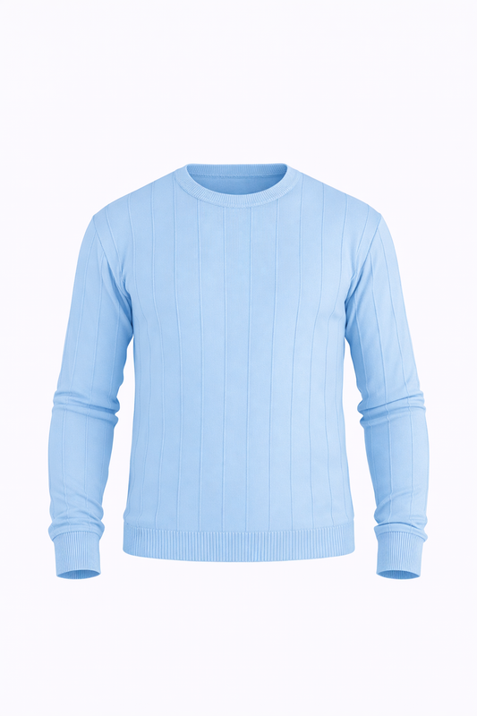 Baby Blue Casual Top