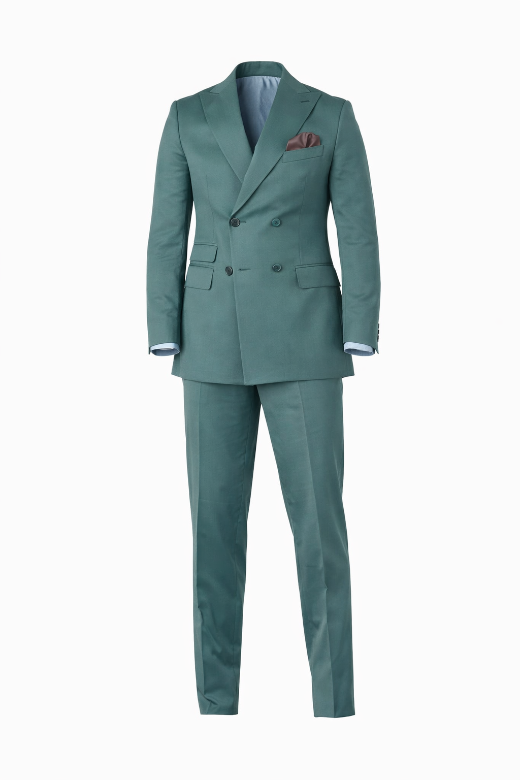 Olive Green Dubetti Suit