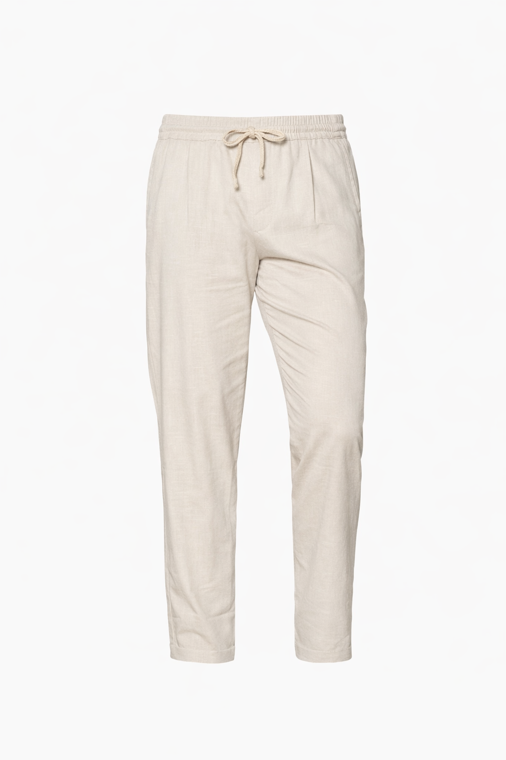 Light Beige Linen Pants