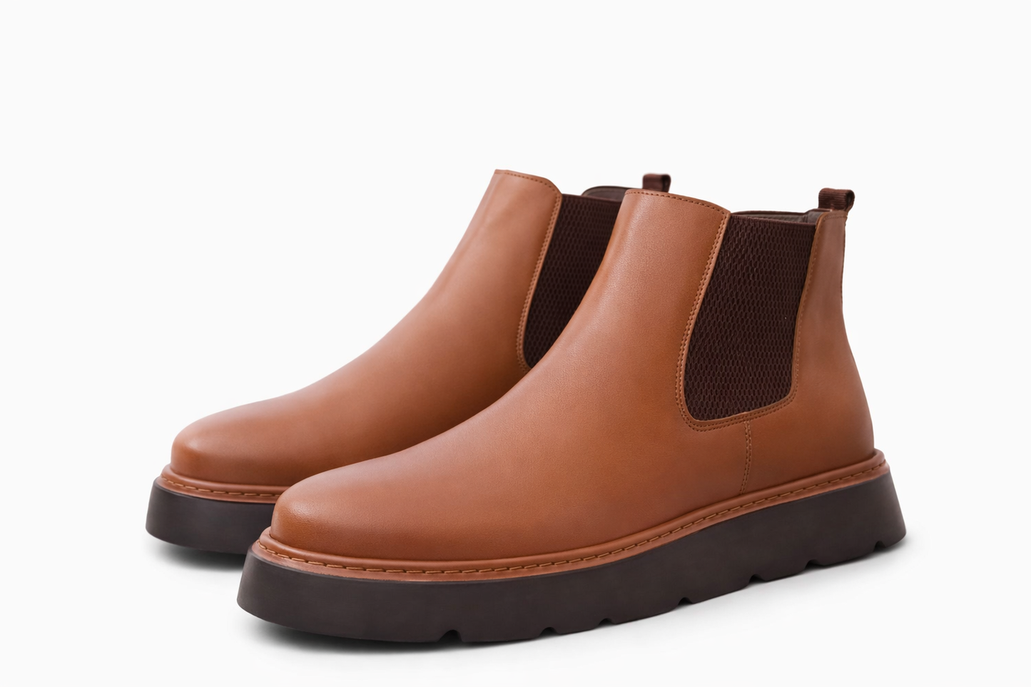 Ozero Leather Brown Boots