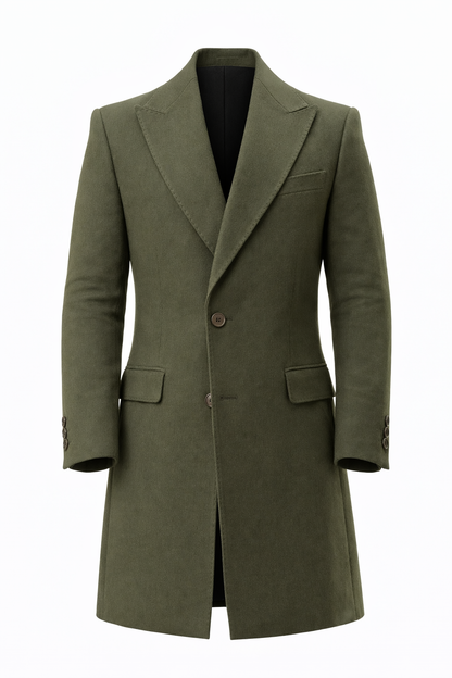 Olive Green Over Coat