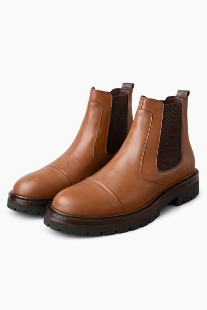 Light Brown Chelsea Ozero Boots