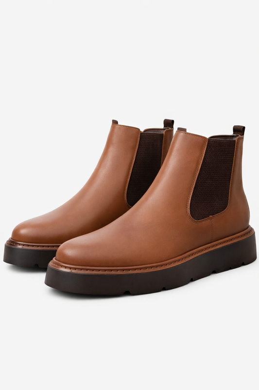 Light Brown Chelsea Ozero Boots