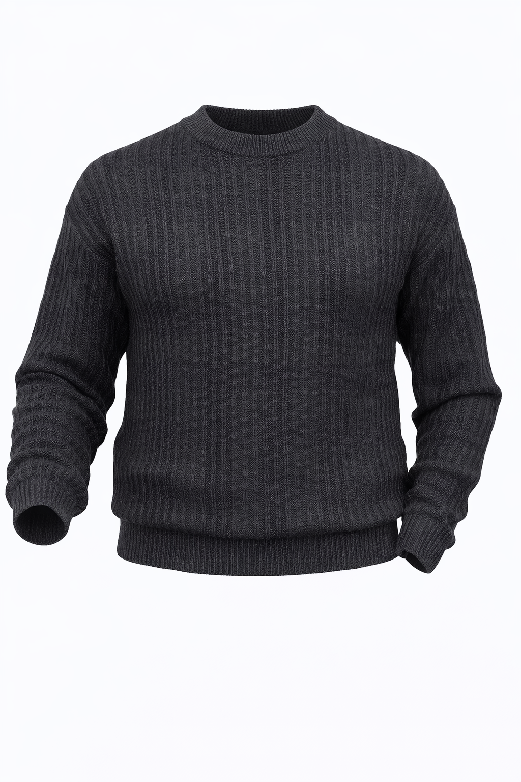 Black Knitted Sweater