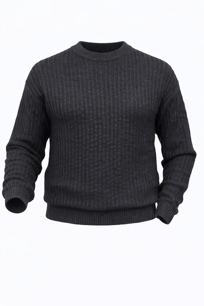 Black Knitted Sweater