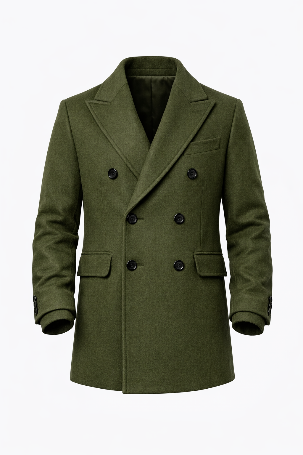 Olive Green Dubetti Coat