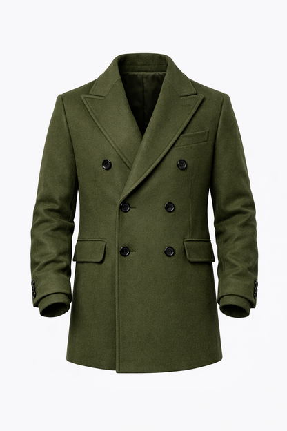 Olive Green Dubetti Coat