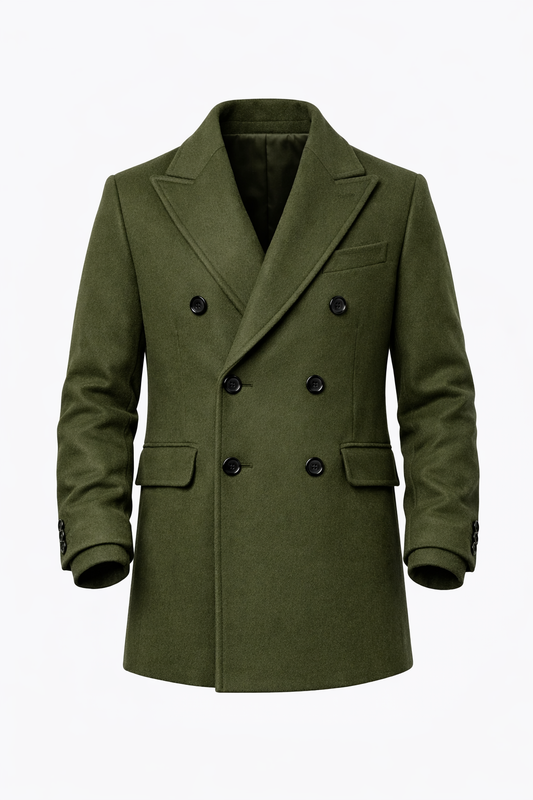 Olive Green Dubetti Coat