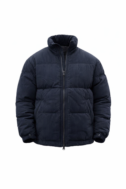 Puffer Jacket in Petroleum