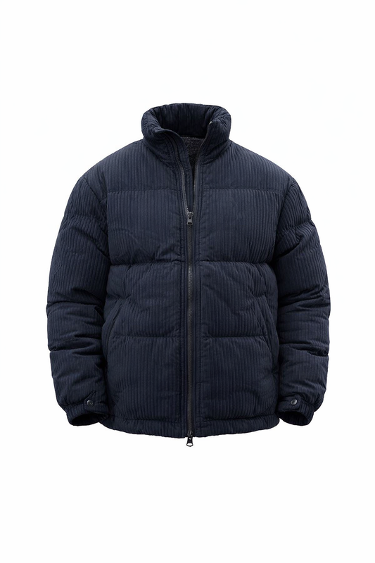 Puffer Jacket in Petroleum