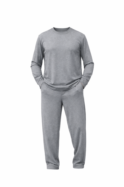 Grey Tshirt & Pants Set