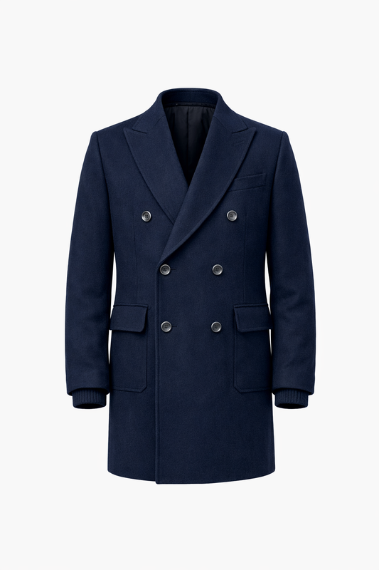 Navy blue Dubetti Coat