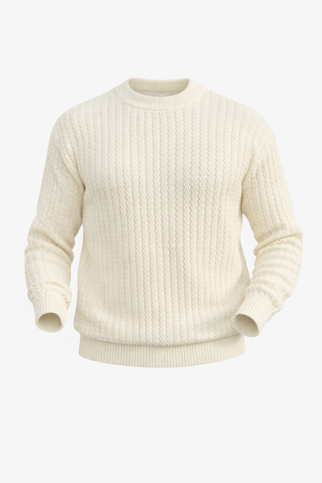Knitted Wool Sweatshirt