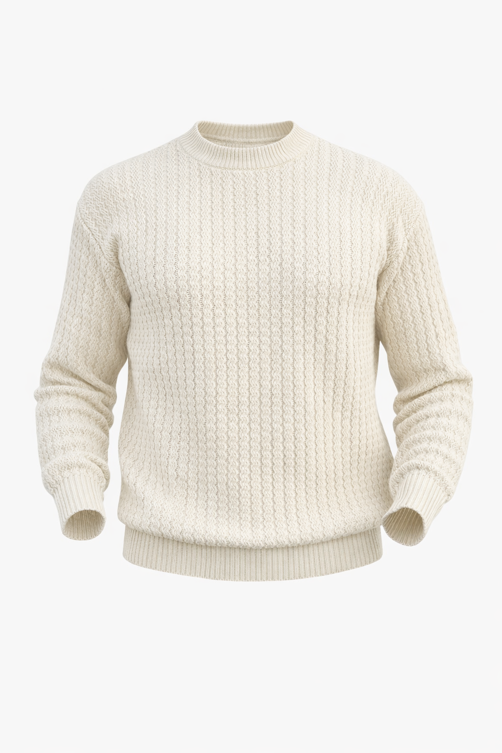 Knitted Wool Sweatshirt